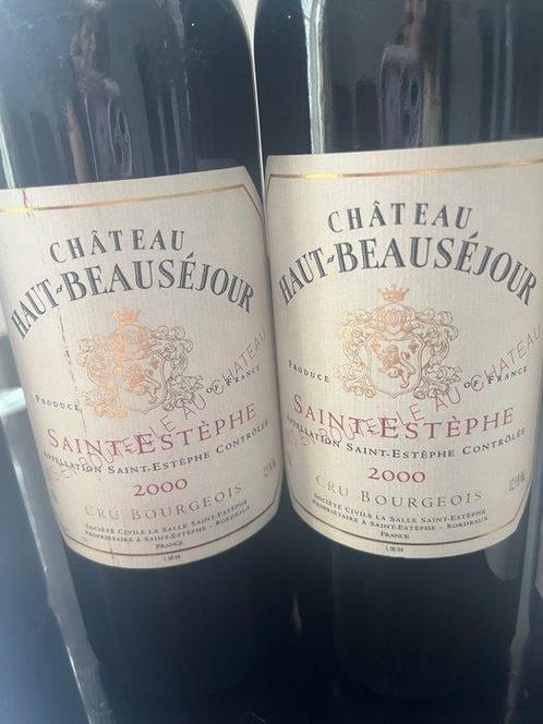 2000 x 2 Château Haut Beauséjour, 1994 Château Beauséjour,, Verzamelen, Wijnen