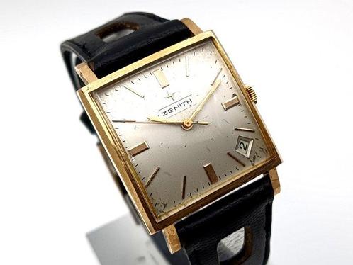 Zenith - Pre-Respirator - 18k gold - with original box &, Handtassen en Accessoires, Horloges | Antiek