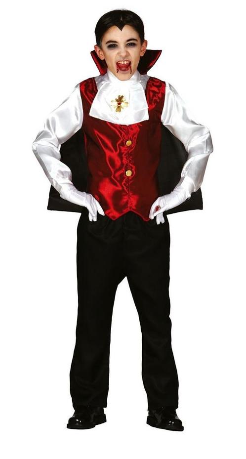 Dracula Halloween Kostuum Kind, Hobby en Vrije tijd, Feestartikelen, Nieuw, Verzenden