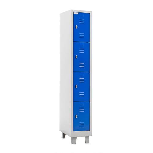 Gebruikte lockerkasten 4 deuren (hangsluiting), Huis en Inrichting, Kasten | Lockerkasten, Gebruikt, Ophalen of Verzenden
