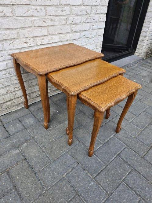 Set bijzettafels (3) - Hout, Antiek en Kunst, Curiosa en Brocante
