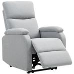 Woonkamer - Relaxfauteuil - Verstelbare rugleuning - Grijze, Huis en Inrichting, Fauteuils, Ophalen of Verzenden, Nieuw, Stof