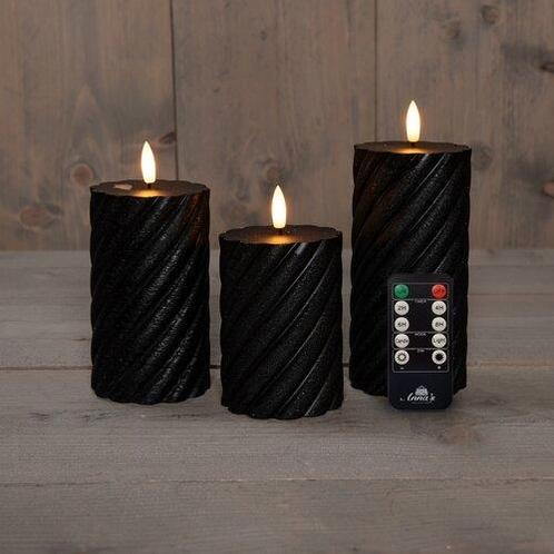 Led kaarsen annas collection – 3d flame swirl stompkaars, Huis en Inrichting, Woonaccessoires | Kunstplanten en Kunstbloemen, Nieuw