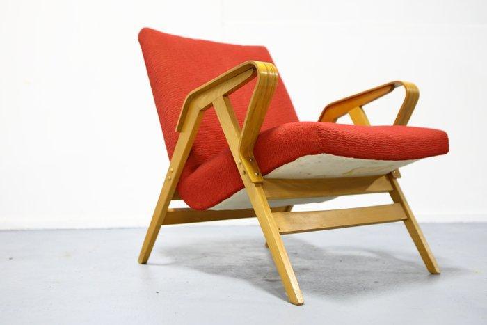 Tatra Nabytok - František Jirák - Fauteuil - Modèle 24-23 -, Antiek en Kunst, Antiek | Meubels | Stoelen en Sofa's