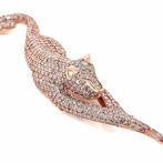 Hanger - 14 karaat Roségoud - 3.20ct. tw. Roze Diamant