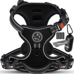 LOVPET® Reflecterende Hondentuigje - Hondenharnas - Zwart -, Dieren en Toebehoren, Verzenden, Nieuw