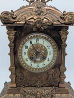 Klok - Brons, Messing - 1850-1900, Antiek en Kunst