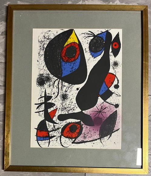 Joan Miro (1893-1983) - Composition Joyeuse, Antiek en Kunst, Antiek | Overige Antiek