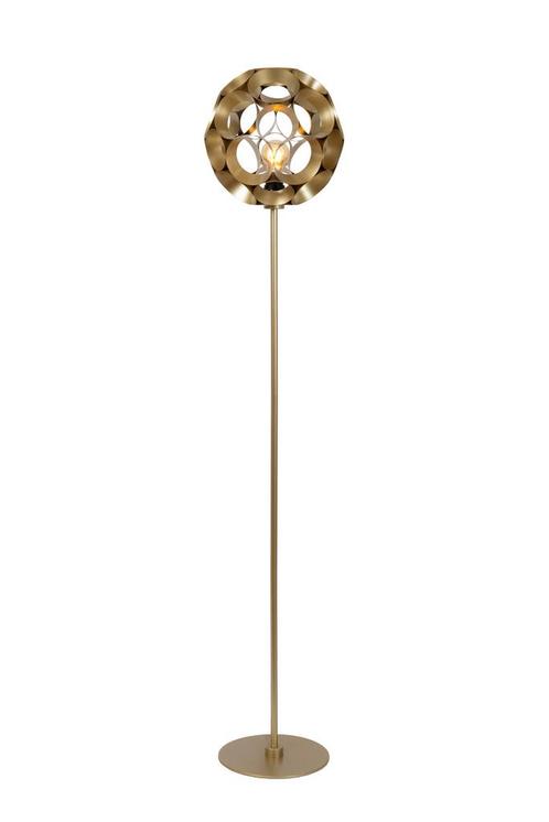 Lucide HANNELORE - Vloerlamp - Ø 30 cm - 1xE27 -, Huis en Inrichting, Lampen | Vloerlampen, Nieuw, Verzenden