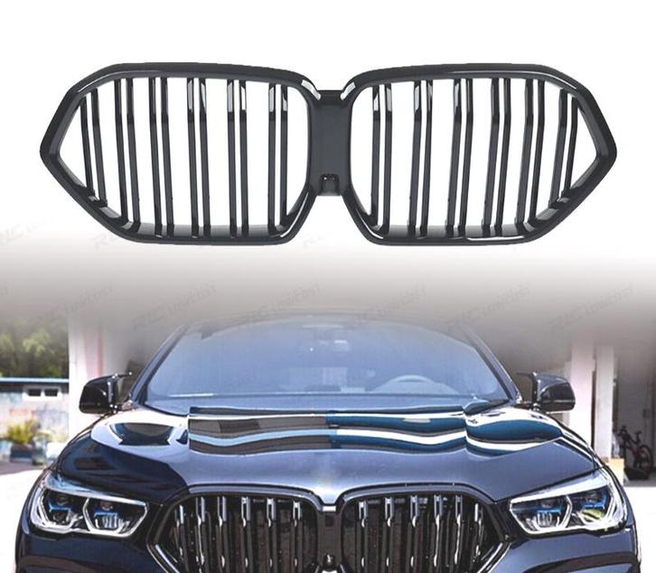 Calandre Pour Bmw X6 19- Look M, Autos : Pièces & Accessoires, Carrosserie & Tôlerie, Envoi