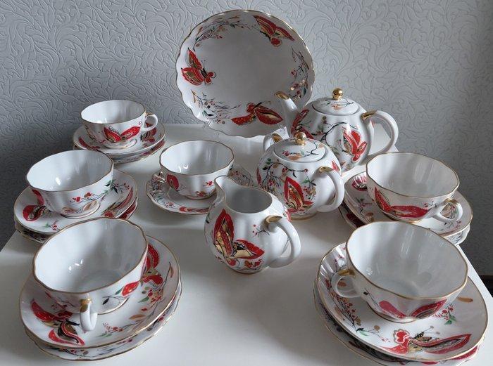 Lomonosov Imperial Porcelain Factory - Koffieservies voor 6, Antiquités & Art, Antiquités | Meubles | Tables