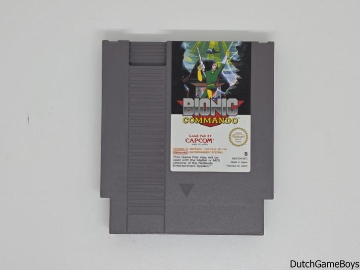 Nintendo Nes - Bionic Commando - EEC, Games en Spelcomputers, Games | Nintendo NES, Gebruikt, Verzenden