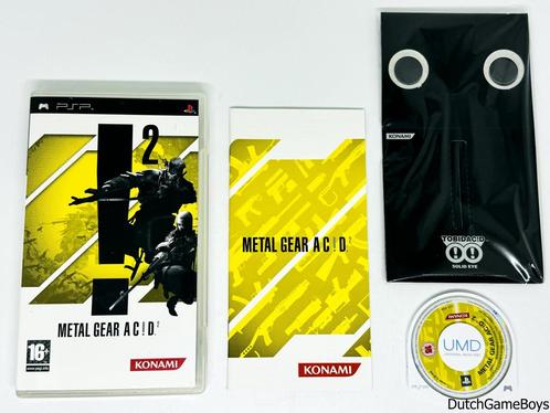 PSP - Metal Gear Acid 2 + 3D Goggles, Consoles de jeu & Jeux vidéo, Consoles de jeu | Sony PSP, Envoi
