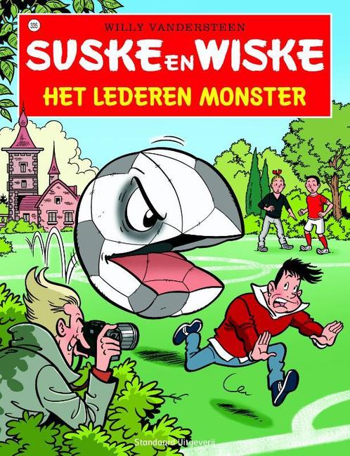 Suske en Wiske 335 -   Het lederen monster 9789002259715, Boeken, Stripverhalen, Gelezen, Verzenden