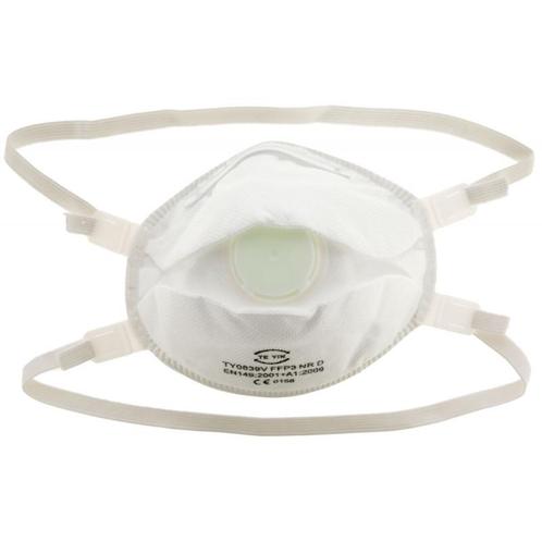 Masque respiratoire ffp3 avec valve, 3 pcs. dans une boîte -, Dieren en Toebehoren, Overige Dieren-accessoires