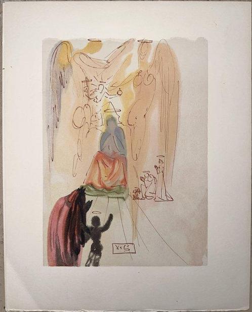 Salvador Dalí (after) - La Divine Comédie - Paradis   23 Le, Antiquités & Art, Antiquités | Autres Antiquités
