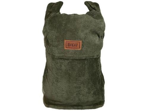 Veiling - ByKay Click Carrier Classic Pro Ribbed Velvet Moss, Kinderen en Baby's, Babydragers en Draagdoeken