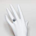 Zonder minimumprijs - Verlovingsring - 18 karaat Witgoud -, Handtassen en Accessoires, Antieke sieraden