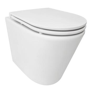 Vesta Rimless Wandcloset Tornado Wiesbaden Flush Mat Wit Met, Ophalen of Verzenden, Overige typen