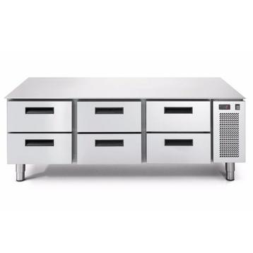 Koelwerkbank | LINEAR | Laag Model | 250L | 6 Laden (1/1, Verzenden