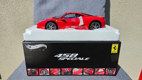 Hot Wheels 1:18 - Modèle réduit - Ferrari 458 Speciale -, Hobby en Vrije tijd, Modelauto's | 1:5 tot 1:12