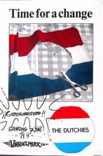 Demonstratie in Amsterdam op vintage poster (lijst optie), Verzenden, Nieuw, Overige onderwerpen, Met lijst