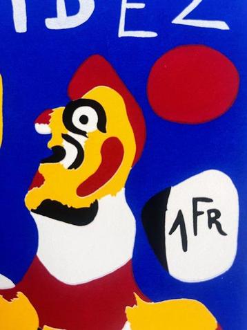 Joan Miro (1893-1983) - Aidez lEspagne - reprint issued by