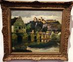 Adolf Frey-Moock (1881-1954) - View of Castle Harburg seen