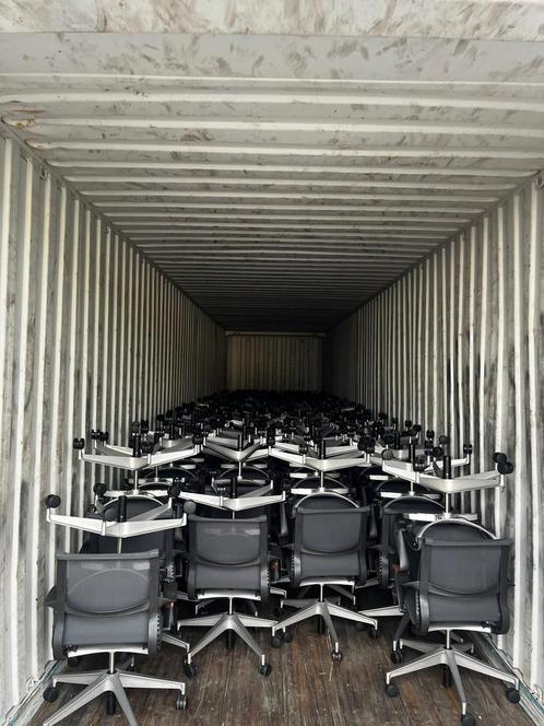 Refurbished Herman Miller Setu Bureaustoel - 5 jaar garantie, Huis en Inrichting, Bureaustoelen, Bureaustoel, Zwart, Zo goed als nieuw
