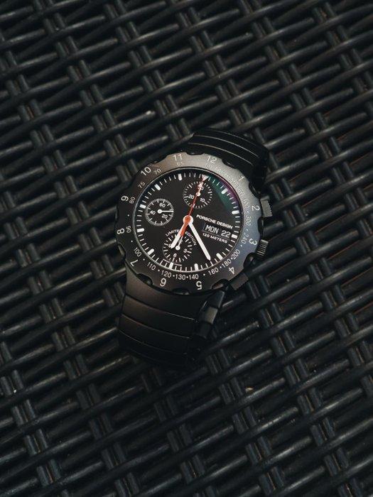 Porsche Design - Chronograph Titanium PVD Limited to 1.999, Handtassen en Accessoires, Horloges | Heren