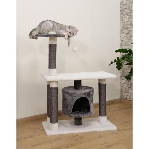 Arbre à chat jade darklight, blanc/gris, 70 x 35 x 96 cm -, Dieren en Toebehoren, Katten-accessoires
