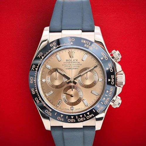 Rolex - Daytona - Sundust Baguette Diamonds Dial - 116515 -, Bijoux, Sacs & Beauté, Montres | Hommes