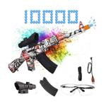 Elektrische Gel Blaster met 10.000 Balletjes - AK47 Model