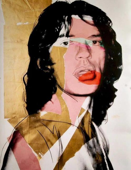 Andy Warhol (after) - Mick Jagger 2010, Antiek en Kunst, Antiek | Overige Antiek