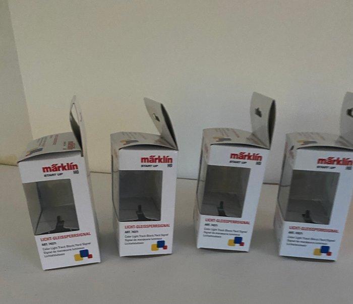 Märklin H0 - 74391, 74371 - Signalen (4) - Verkocht als set, Hobby & Loisirs créatifs, Trains miniatures | HO