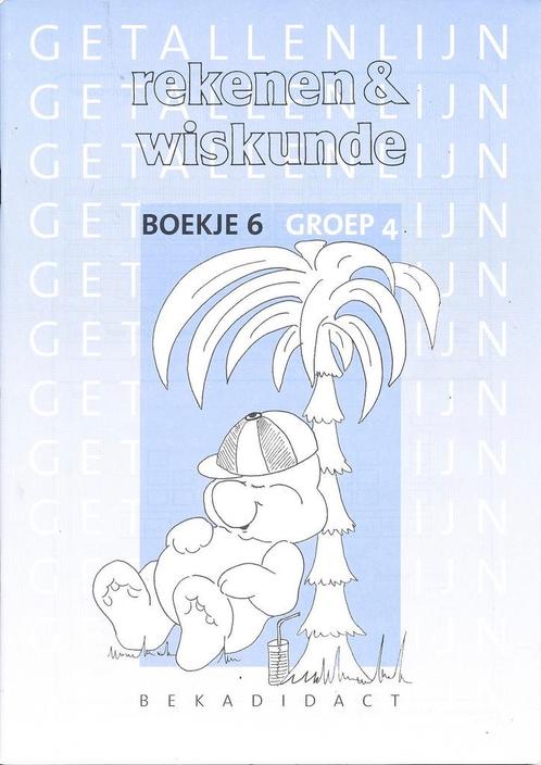 Rekenen en Wiskunde werkboekje 6 groep 4 (per stuk), Boeken, Schoolboeken, Verzenden