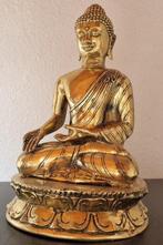 Beeld(en)/Beeldje(s) (1) - Verguld messing - Boeddha - Nepal