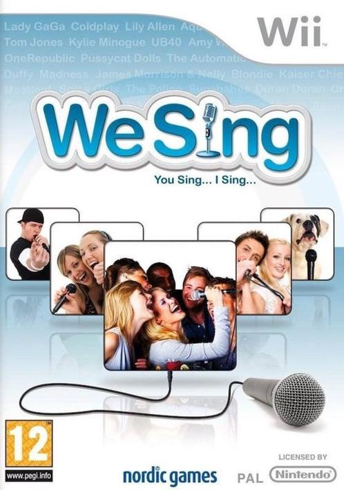 We Sing (Wii Games) (Nintendo Wii), Games en Spelcomputers, Games | Nintendo Wii, Zo goed als nieuw, Ophalen of Verzenden