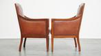 Fauteuil (2) - Kalfsleer - Art Deco fauteuilset