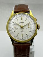 Goldina - vintage Chronograph Landeron 248 - Zonder, Handtassen en Accessoires, Horloges | Heren, Nieuw