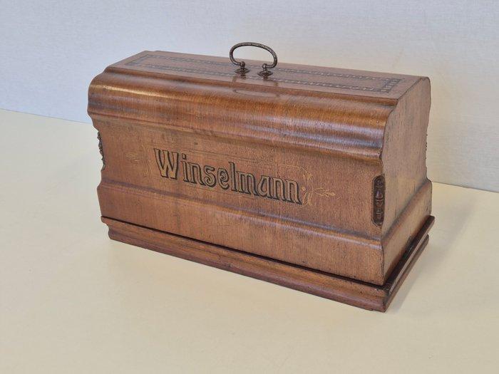 Winselmann Naaimachine - Hout, Metaal, Antiquités & Art, Art | Objets design