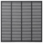 Lamellenhek 180x180 grijs | Retour Deal | 61% KORTING, Tuin en Terras, Verzenden, 150 tot 200 cm, 150 tot 200 cm, Composiet