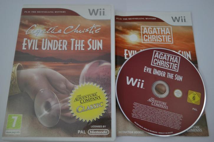 Agatha Christie - Evil Under The Sun (Wii UKV), Games en Spelcomputers, Games | Nintendo Wii