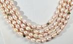 Perles Roses (Couleur Naturelle) - CROIX GRECQUES - Fermoir