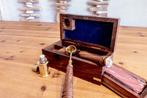 Sextant - Bois, Laiton - NO RESERVE - Siegelset