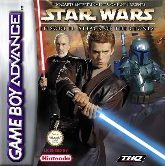 Star Wars Episode II Attack of the Clones - Gameboy Advan..., Games en Spelcomputers, Games | Nintendo Game Boy, Zo goed als nieuw