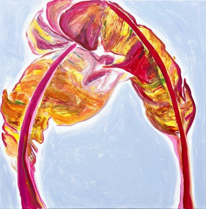 Kathryn Sillince - ‘Dancing Leaves’, Antiek en Kunst, Kunst | Schilderijen | Modern