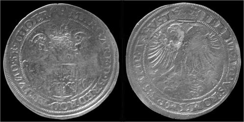 Thorn (abby) Margaretha van Brederode rijksdaalder 1560 z..., Postzegels en Munten, Munten | Europa | Niet-Euromunten, België