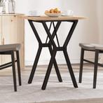 vidaXL Eettafel Y-frame 60x60x75,5 cm massief grenenhout en, Huis en Inrichting, Tafels | Eettafels, Verzenden, Nieuw