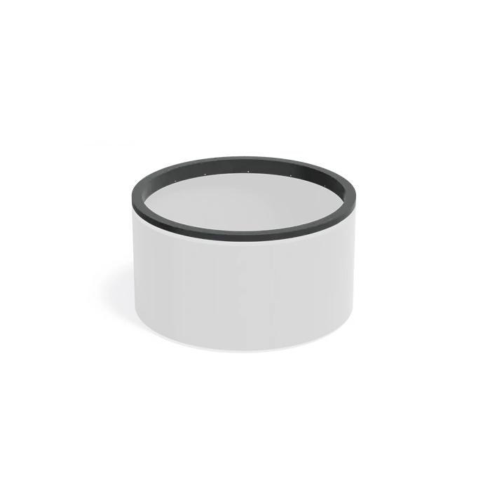 In-Lite Ready opzetrand - Aluminium - Ø120x9,1cm, Tuin en Terras, Bloembakken en Plantenbakken, Minder dan 30 cm, 100 cm of meer